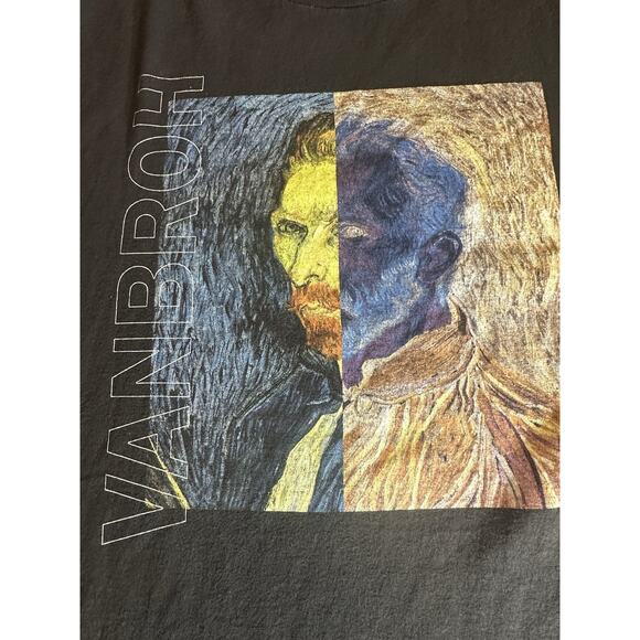 Eldon Vanbroh Black Men’s Shirt Size Large - Picture 2 of 7